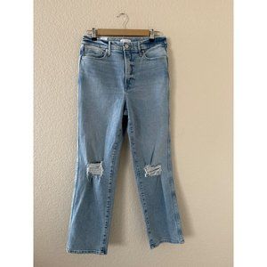 Good American "Good Curve Straight" Jeans Size 6/28